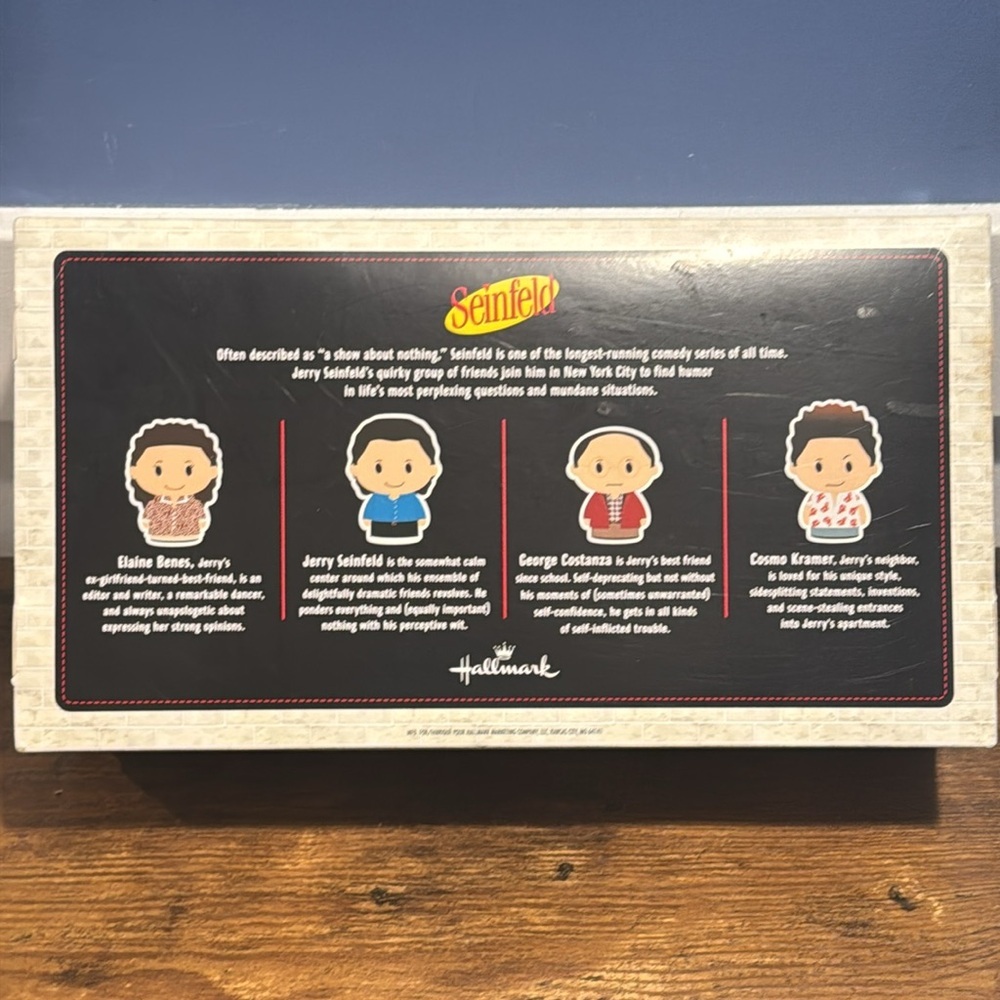 Hallmark Itty Bittys Seinfeld Plush Toy Set - New - Picture 8 of 8